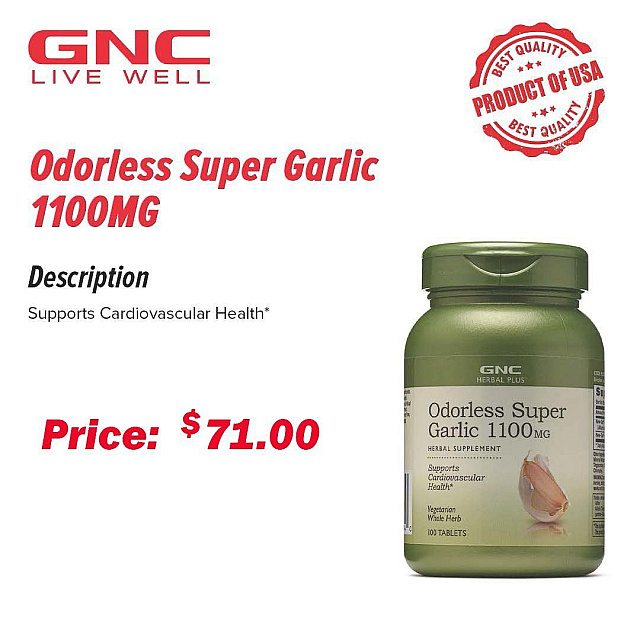 Odorless Super Garlic 1100mg